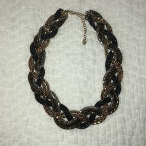 Braided necklace